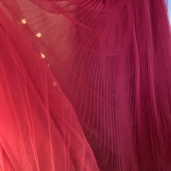 Mac Duggal Off The Shoulder Tulle A Line Gown 20517 - Picture 7 of 16